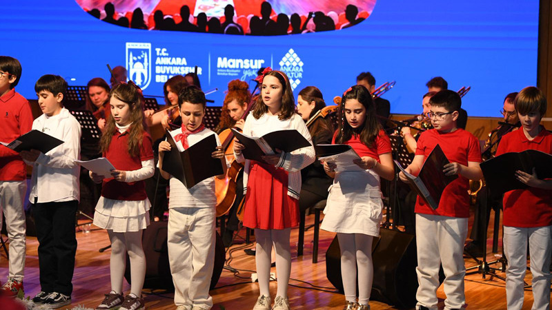 Ankara'da 23 Nisan Coşkusu Yaşandı