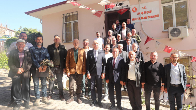 Ayaş Belediyesi'nden Muhtarlarla Ortak Akıl Toplantısı