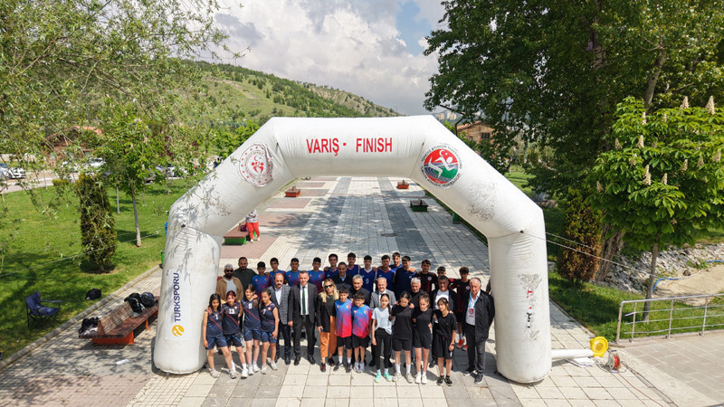 Üreğil Millet Bahçesi'nde Gençlik Koşusu