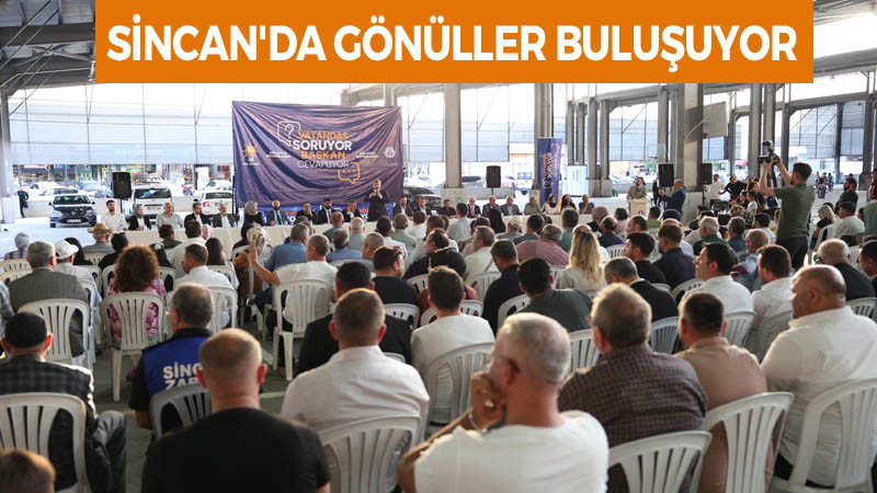 Murat Ercan Mustafa Kemal Mahallesi'nde Vatandaşlarla Buluştu