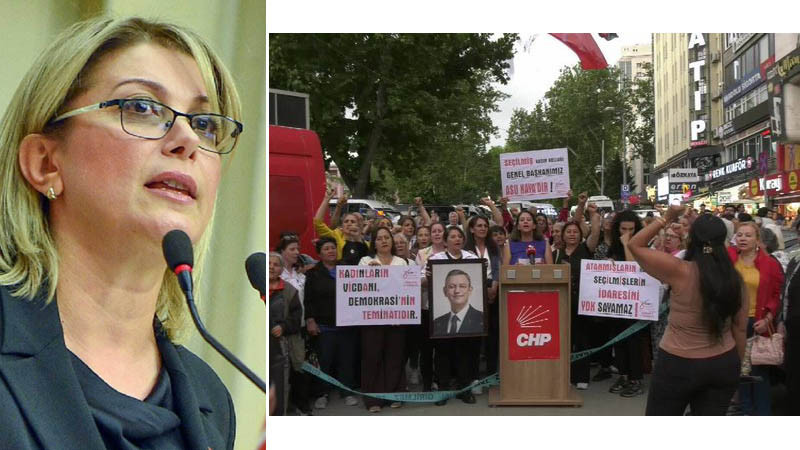 CHP'li Kadınlardan Asu Kaya'nın Görevden Alınmasına Tepki
