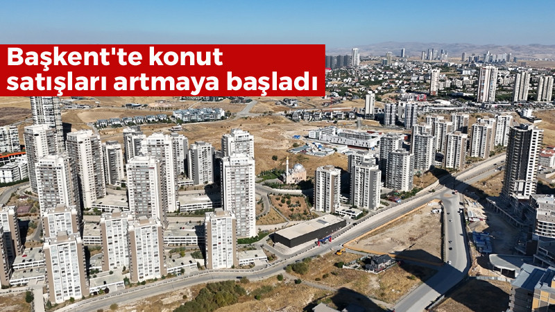 Ankara’da Haziran ayında 11 bin 468 konut satıldı