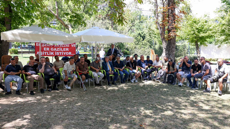 Gazi ve Şehit Ailelerine Çankaya'dan Destek