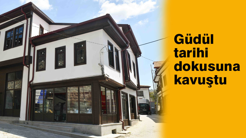 Güdül'ün Sokakları Restore Edildi