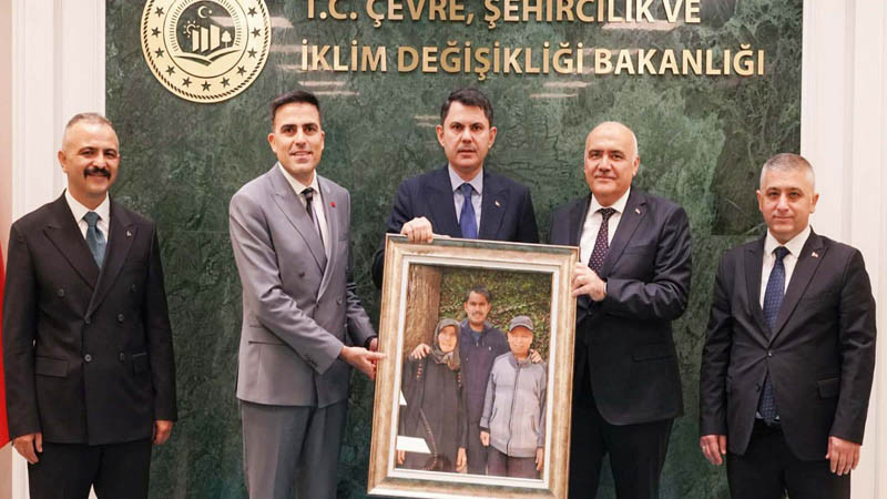 Süleyman Acar'dan Murat Kurum'a Ziyaret