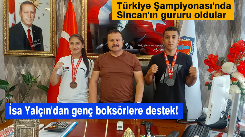 Sincan Şoförler Odası Başkanı İsa Yalçın'dan Genç Sporculara Destek