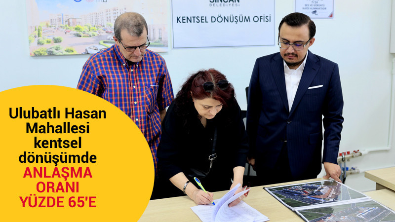 Sincan'da Kentsel Dönüşümde Önemli Aşama