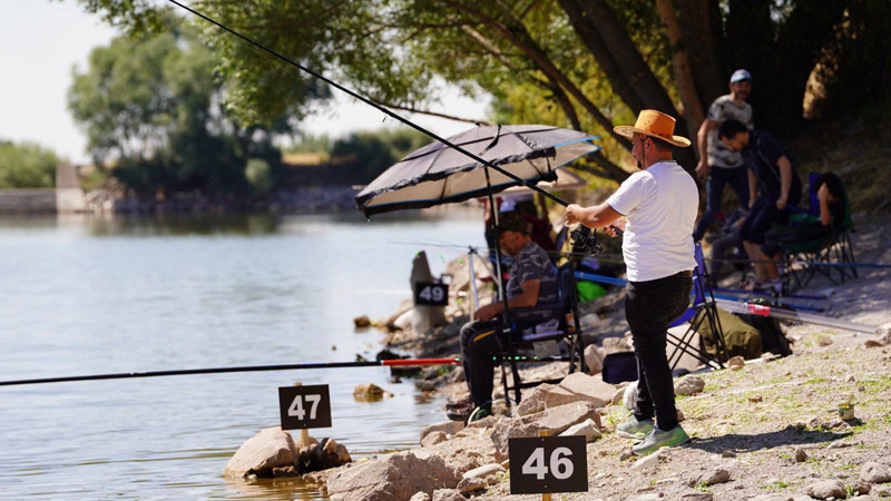 Kızılcahamam'da Balık Tutma Yarışması Düzenlendi