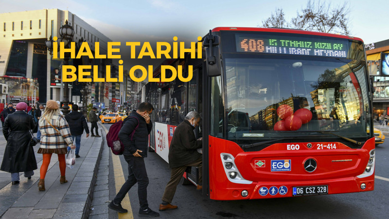 Ankara Ana Ulaşım Planı İhasi 17 Eylül'de