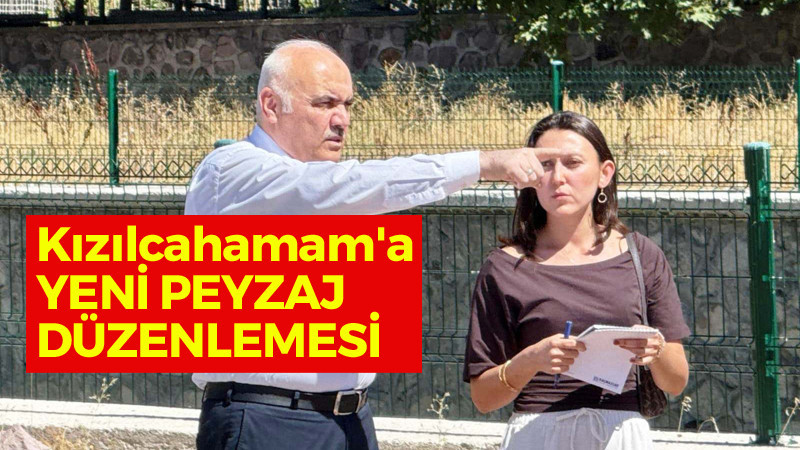 Kirmir Çayı'nda Yeni Peyzaj Düzenlemesi Başladı